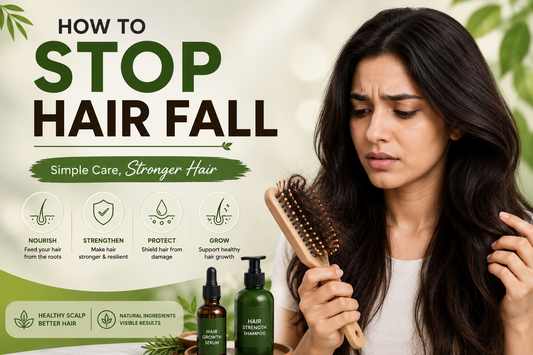 HOW TO STOP HAIRFALL
