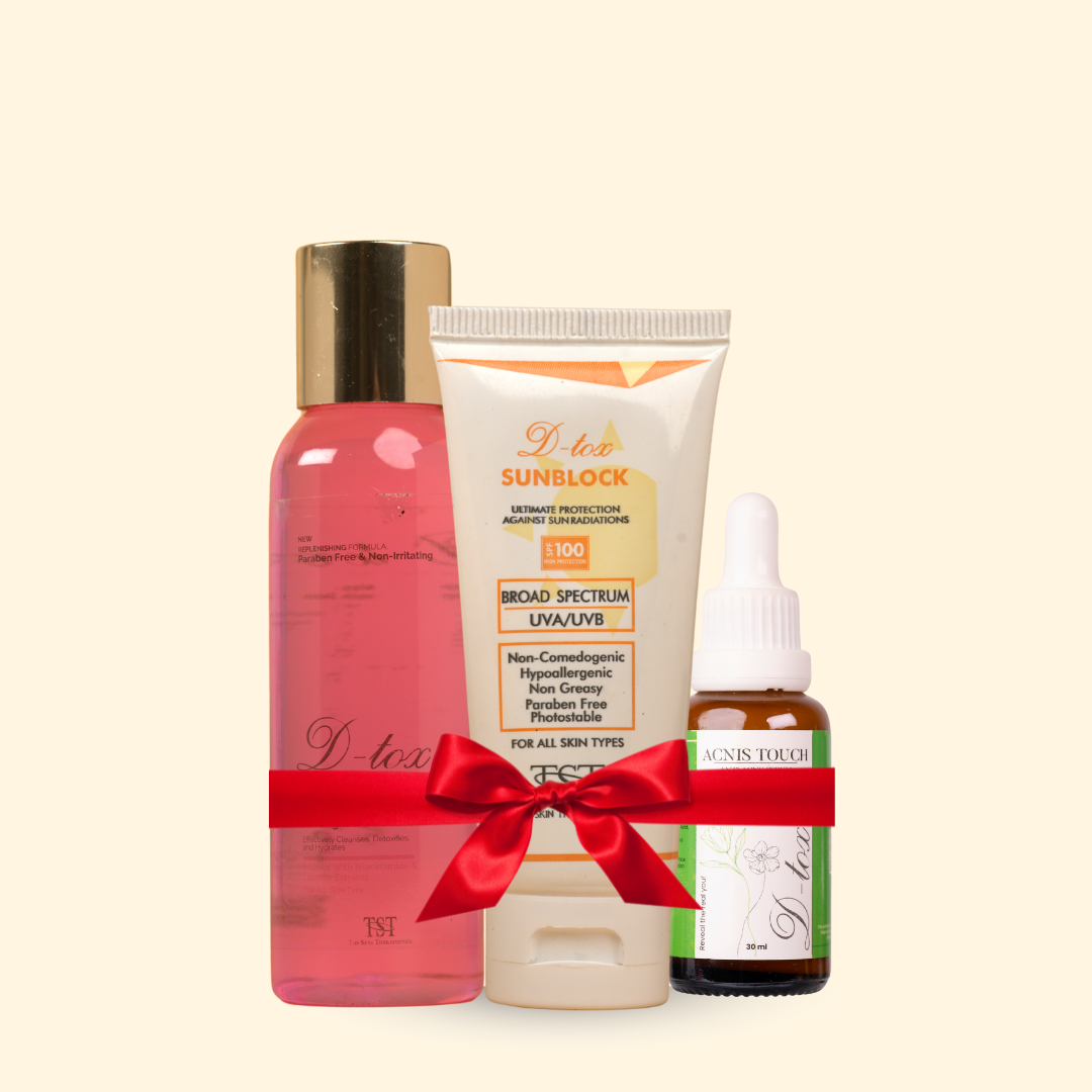 Skin Perfecting Bundle - Brighten, Hydrate, Clear & Protect – TST Derma